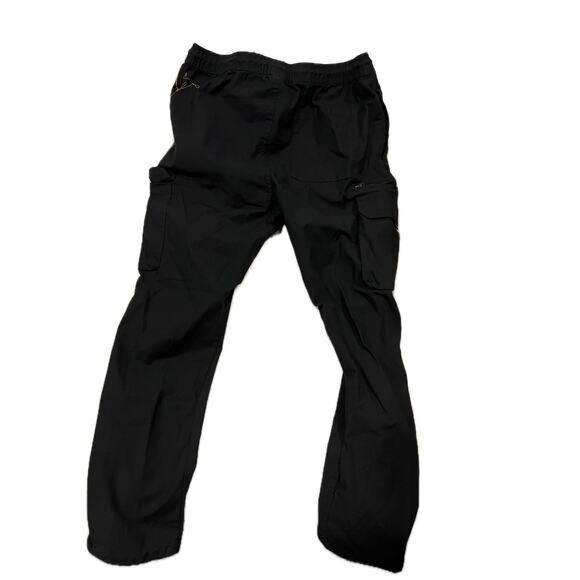 WXYZ Black Straight Ankle Cargo Joggers Mens XL 32x29 - Picture 2 of 5